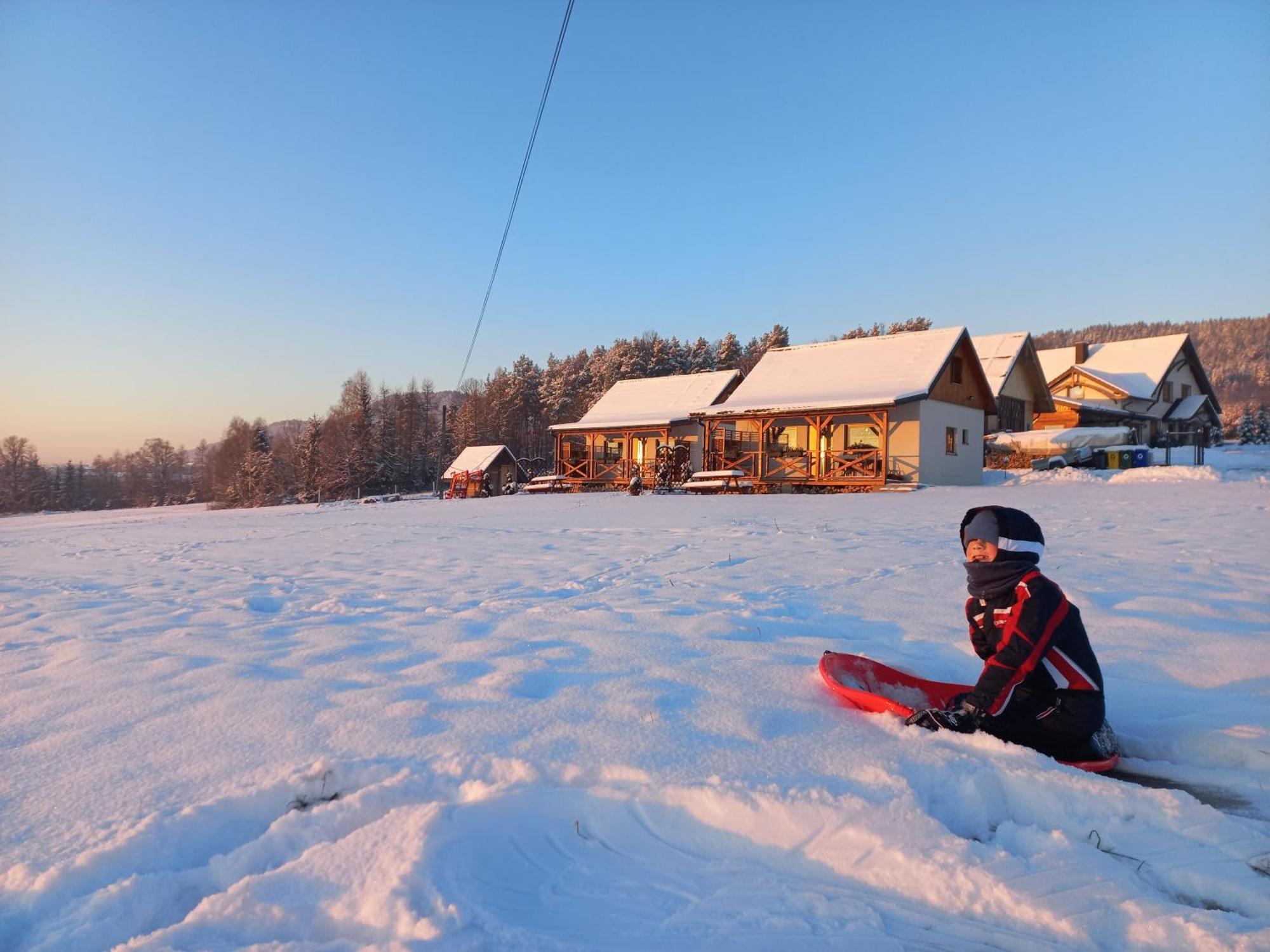 Komfortowe Domki Z Kominkiem Limanowa - Nowy Sacz Esterno foto